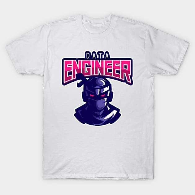 Ninja Data Engineer T-Shirt by ArtDesignDE